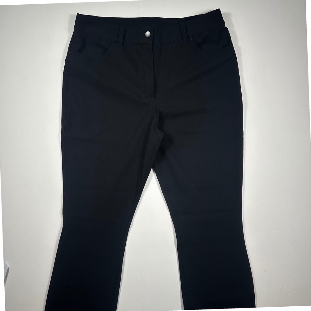 Lululemon City Sleek 5 Pocket High-Rise Pant Womens 32x29 Slim Fit Black LW5EJ8S